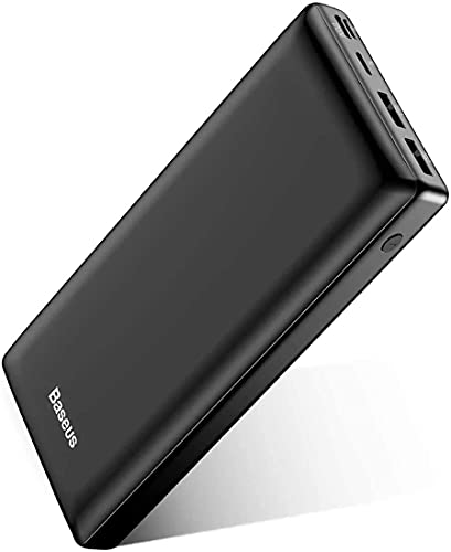 Baseus 30000mAh Power Bank, USB C Portable Charger