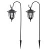 MAGGIFT 26 Inch Hanging Solar Lights Dual Use