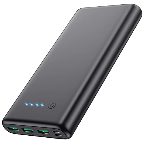 Portable Charger 36800mAh, Power Bank with Tri-Outport