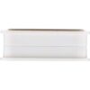 Battery Operated Smooth Bar Gentle with Distant in White