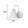 Led Remote Control Battery Run Wireless White Metal Lampshade