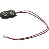 Reliable 9V Battery Clip Connectors - 2-Pack I-Sort Snap-on Clips with PH2.0 Connector for Seamless Electronic Device Power