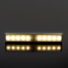 2-Pack Rechargeable Motion Sensor Cabinet Lights! USB Powered and Easy to Install, Ideal for Wardrobes, Closets, and Cabinets. Enjoy Warm White Light Where You Need It.