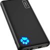 Portable Charger Triple 3A High-Speed 10000mAh Power Bank