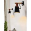 Illuminate Any Space with Ease: 2-Pack Nordic Style Battery-Operated Wall Sconces for Wireless Indoor Lighting
