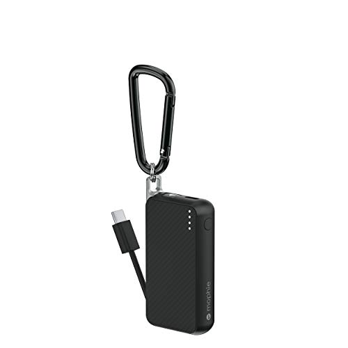Mini Portable Battery with Carabiner