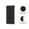 Newpowa 180W(Watt) Solar Panel 180W＞170W 12V