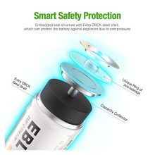 EBL Rechargeable C Batteries 5000mAh Ni-MH C Size Battery