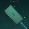 20W PD & QC 3.0 10000mAh Portable Charger – Slim Fast Charging Power Bank for iPhone 12, iPhone 11, Samsung & More