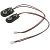 LBTODH 9V Battery Clip Connector 2PCS I-Type 9 Volt