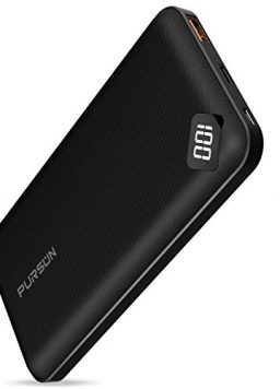 Updated Ultra Compact 10000mAh Fast Charge Power Bank