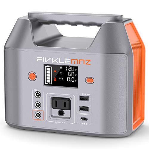 200W Portable Power Station, Backup Battery Pack Power Supply