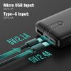 Portable Charger 2-Pack IEsafy 10000mAh Power Bank