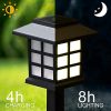 GIGALUMI Solar Pathway Lights Outdoor