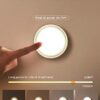 Illuminate Any Space Effortlessly with 6 Pack LED Puck Lights – Battery Operated with Remote, Timer, and Dimming for Cabinets, Kitchens, Staircases, Wardrobes