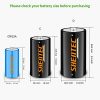 Shentec Rechargeable D Batteries 10000mAh – Long-Lasting, Eco-Friendly Ni-MH D Size Batteries (4 Pack) 🔋♻️