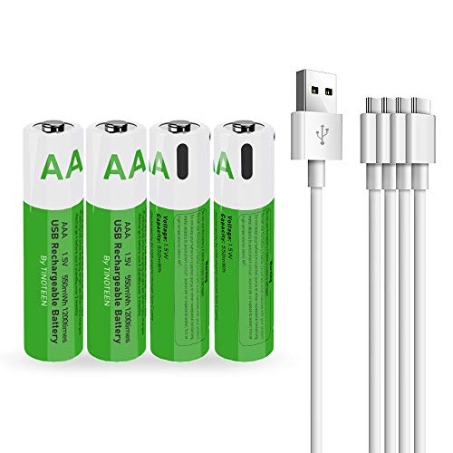 TINOTEEN Lithium ion Rechargeable AAA Battery