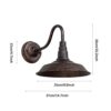 Vintage Industrial Wall Light Fixture