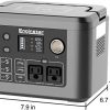 350W Portable Power Station, 296Wh Backup Lithium Battery