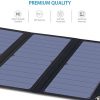 28W Foldable Solar Charger with 3 USB Ports – Portable Solar Phone Charger for iPhone, Samsung, and More