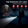 Solar Power Bank 36000mAh, QI Wireless Outdoor Rainproof