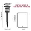 MAGGIFT 12 Pack Solar Pathway Lights Outdoor LED