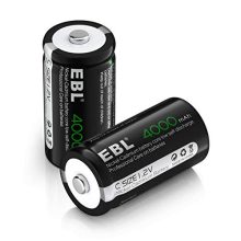 EBL Rechargeable C Battery High Performance
