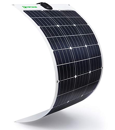 Topsolar Flexible Solar Panel 100W 12V Monocrystalline Bendable