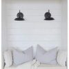 Set the Mood Anywhere with 2-Pack Dimmable Industrial Black Wall Lights, Battery-Operated with Remote Control for Bedroom, Restaurant, Bar, Aisle, Loft