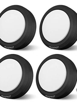 Puck Lights with Remote Control Light Dimmable