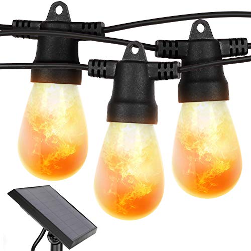 Atmosphere Pro Solar String Lights: Creating a Flaming Cafe-Style Atmosphere on Your Porch or Deck