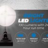 4 Hour Auto Shut-Off Battery Wall Sconce