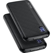 10000mAh USB C Triple External Battery Pack Compatible with iPhone 12 11 X 8