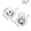 20 Pairs AAA Battery Conversion Spring Contacts ⚡