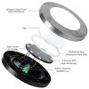 Solar Lights Outdoor, 8 LED Solar Garden Lights