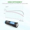 3000mAh 1.5V Lithium AA Batteries for Digital Cameras, Remote Control