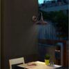 2-Light Battery-Operated Wall Sconce: Vintage Design, Easy Installation, and Remote Control