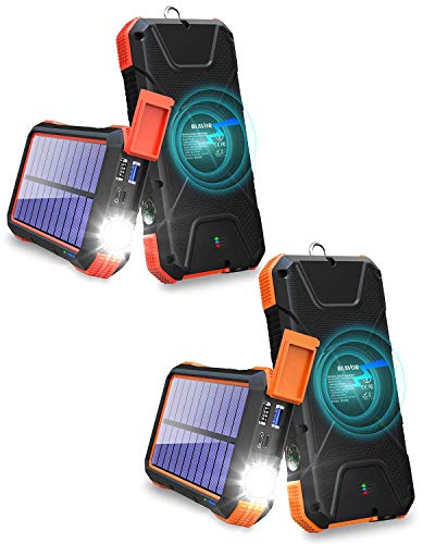 20,000mAh Fast Solar Phone Charger 18W External Battery Bank