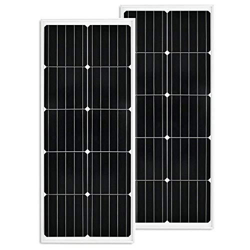 ECO-WORTHY 2pcs 50W 5V Mono Solar Panel