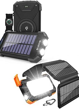 10,000mAh Solar Power Bank for Daily Use