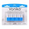 Voniko 9V batteries eco-friendly leakproof alkaline pack