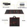 DOKIO 160 Watts 12 Volts Monocrystalline Foldable Solar Panel Kit
