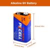 Long-Lasting Power for Safety: Alkaline 9V Batteries (4-Count) for Smoke and Carbon Monoxide Detectors