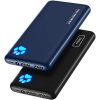 [2 Pack] INIU Portable Charger, Slimmest, Lightest Triple 3A USB