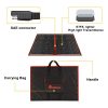 DOKIO 110W Portable Foldable Solar Panel Kit Lightweight