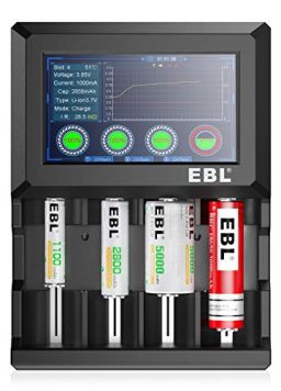 EBL Touch LCD Universal Battery Charger