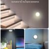 Illuminate Any Space Effortlessly with 6 Pack LED Puck Lights – Battery Operated with Remote, Timer, and Dimming for Cabinets, Kitchens, Staircases, Wardrobes
