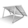 Adjustable Solar Panel Tilt Mount Brackets for 40" Panels - Boost Efficiency for Off-Grid, RV, Roof & Boat Installations