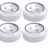 LED Puck Light 6 Pack with Remote