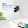 Stay Powered Anywhere with Poweradd PowerCell AC 5000 - 5000mAh Portable Charger and Dual USB Wall Charger for iPhone, iPad, Android, Samsung Galaxy, and More